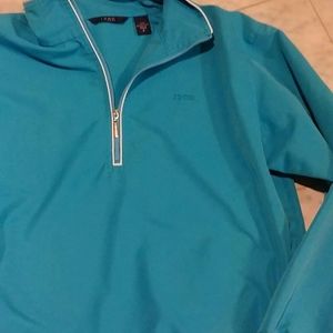 IZOD turquoise top/jacket